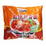 【康袋】康师傅方便面麻辣排骨面