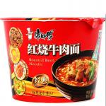 【康桶】康师傅方便面红烧牛肉面