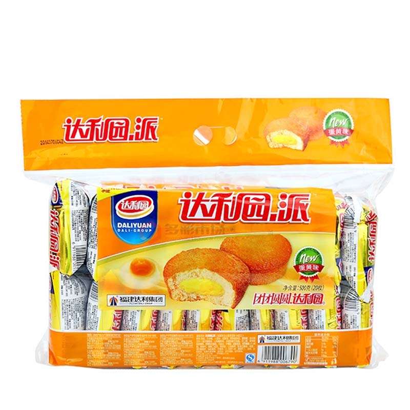 达利园20枚蛋黄派500g