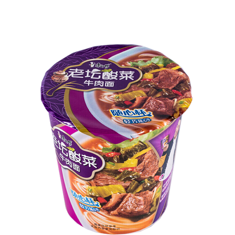 [迷你桶]康师傅老坛酸菜牛肉面