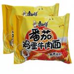 【康袋】康师傅方便面番茄鸡蛋牛肉面
